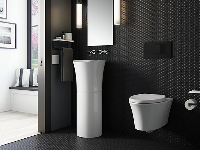 K 20701 Veil Pedestal Bathroom Sink Kohler